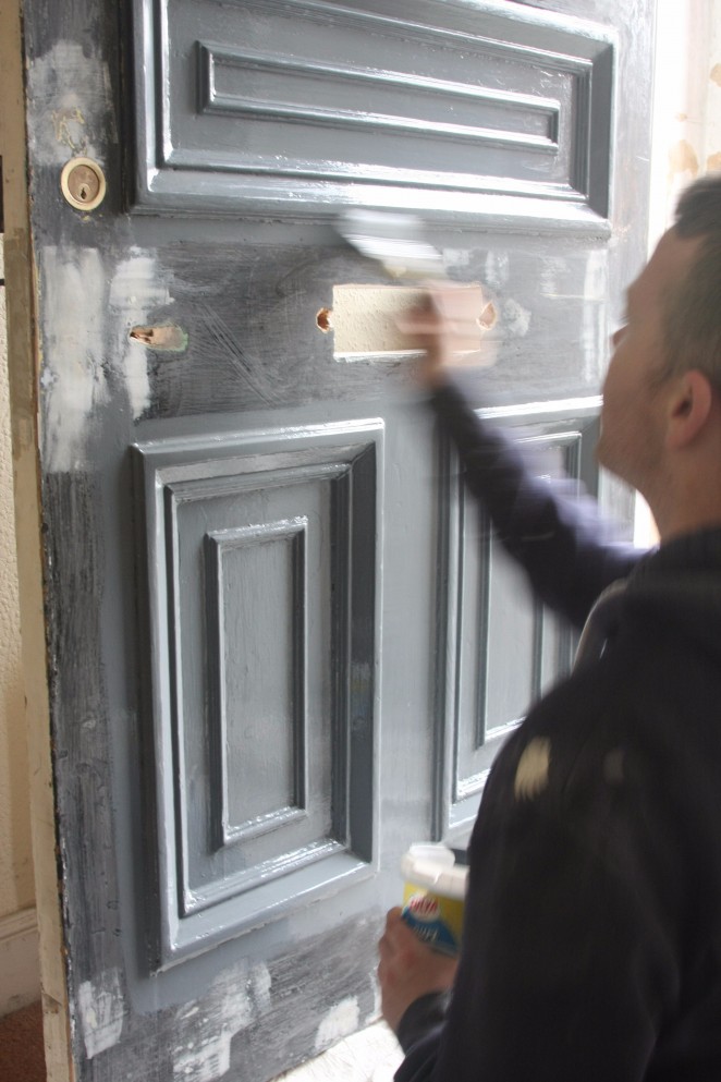 Trim Decorating -- Edwardian front door redecoration